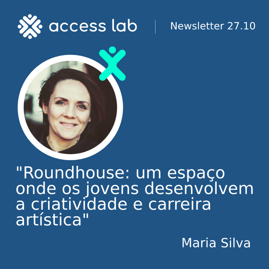 Citação de Maria Silva: Roundhouse: um espaço onde os jovens desenvolvem a criatividade e carreira artística