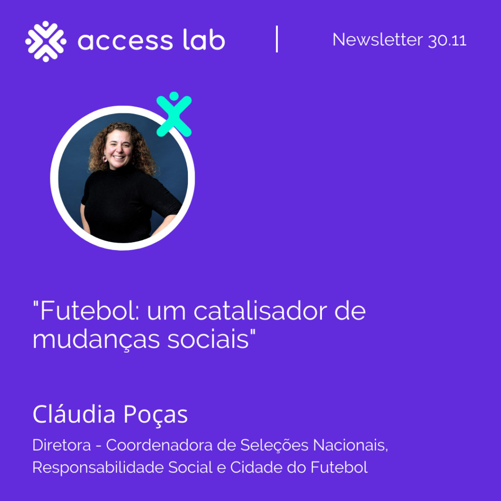 Imagem de Cláudia Poças: "Futebol: um catalisador de mudanças sociais"